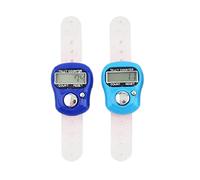 Cndiyald LCD Counter Electronic Finger Counter LCD Dignig Dinger Mand Tally Counter Random Couleur 2PCS
