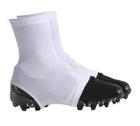 Cndiyald Le Taquet de Football Couvre 1 Paire (Blanc), des saupons sans Glissement pour Le Football, Le Baseball