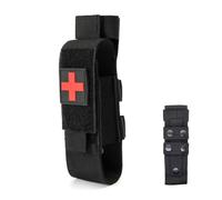 Cndiyald Pochette Porte-Garrot, Portable Molle élastique avec Patch médical Amovible, pour randonnée Camping Escalade