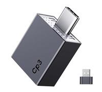 CNDPSTE CarPlay Adaptateur sans fil pour iPhone 2026, connexion stable avec câble vers sans fil, compatible avec les voitures 2018+, iOS 10+ (USB-C)