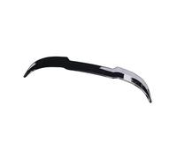 CNFCNKYULP Becquet Aileron Spoiler Toit Arrière Kit pour Ford pour Fiesta pour St MK8 2019-2022 Autocollant Capuchon D'extension Arrière Petit ABS Accessoires Style Voiture 2009-2018(19-22 Black)