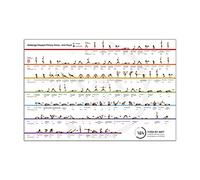 CNHNWJ Ashtanga Primaire Série Yoga Affiche Toile Art Impressions Yoga Chambre Mur Art Décor Filles Fitness Cadeaux Gym Art Peinture Décoration (40x60 cm/sans Cadre)