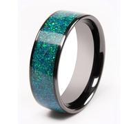 CNICK Bague de Paiement Intelligente - Bague NFC sans Contact, Design élégant, Compatible VISA et MasterCard, clé Tesla pour Modèles 3/Y/S/X/CT. (Opale, 7)