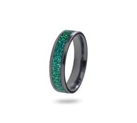 CNICK Bague de Paiement Intelligente - Bague NFC sans Contact, Design élégant, Compatible VISA et MasterCard, clé Tesla pour Modèles 3/Y/S/X/CT. (Opale, 7.5)