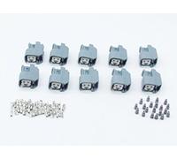 cnkf 10 ensembles connecteurs Delphi metripack Injecteur Carburant avant étanche 2 broches prise EV6 GM pour Toyota