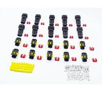 cnkf 10 jeux Amp Superseal 1,5 série 2 broches connecteur mâle et femelle 282080?1/282104?1