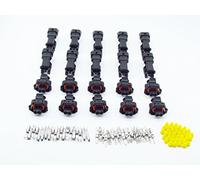 cnkf 10 jeux Bosch Carburant diesel Injecteur Common Rail et vilebrequin Capteur connecteur pour solénoïde 1928403874