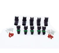 cnkf 5 jeux Delphi Météo Lot de 2 broches mâle femelle étanche automatique connecteurs 12015782/12010973