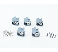 Cnkf 5 jeux Delphi Metripack Connecteurs avant Injecteur de carburant 2 broches étanche Ev6 GM Plug pour Toyota 15419715