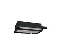 CNL3 2002 Black - Hotte - Téléscopique - largeur : 60 cm - profondeur : 32.3 cm - extraction et recirculation (avec kit de recirculation