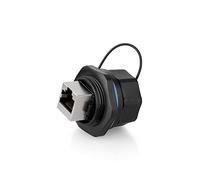 CNLINKO YT-RJ45 Connecteur imperméable IP65 circulaire industriel boîtier PBT aviation câble RJ45 femelle