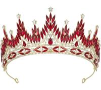 CNLPZGGNL Diadème de reine en strass pour femme - Accessoire pour cheveux - Accessoire de cheveux pour mariage, anniversaire, bal de fin d'année, fête