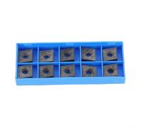 CNMG120404-TF Lot de 10 inserts de tournage en carbure pour semi-finition et finition CNC, forte adhérence et résistance à l'usure, pour la coupe et l'usinage des métaux dans les environnements