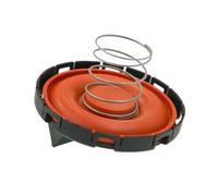 CNMNDE Couvercle de soupape PCV avec membrane, adapté for BMW N57 N57Z, Série 3 5 X3 11128515745 11127823181 Kit d'entretien du couvercle de culasse PCV