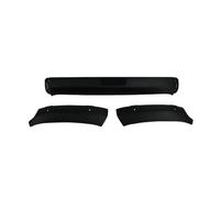 CNMNDE Déflecteur de pare-brise for Ford, Ranger Wildtrak T7 T8 2015-2022 Sport XLS XL XLT, ensemble protection capot et déflecteurs de vent et de pluie(Silver)