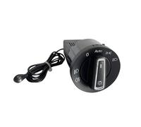 CNMNDE Module de commutation de phare automatique, compatible avec VW, compatible avec Golf, MK4 Polo Jetta Beetle Passat B5 B5.5 Transporter T5 EOS GTI externe interrupteur d'activation des feux de b