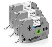 CNMTCCO Compatibilité TZc-231 TZc-231 TZc-231 Brother p-touch 12 mm 0,47 Ruban blanc laminé TZc Convient pour Brother P-touch PT-H110 PT-H100R PT-H105 PT-H100LB H107B PTD210 PT-E100 D400