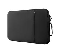CNMTCCO Housse pour ordinateur portable 14" pour MacBook Air 13,6" Apple M4 M3 M2 et MacBook Pro 13,3" M2 2025-2022 chip Accessoire de voyage Housse simple en toile (noir)