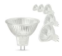 CNMTCCO Lot de 6 spots halogènes MR16 GU5.3 20 W 12 V Intensité variable 2700 K Blanc chaud Parfait 210 lm Ampoule à réflecteur halogène pour projecteur halogène Montage et éclairage sur rail Angle