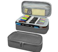 CNMTCCO mäppchen Federmappe 5 Fächer, großer Vorrat Federmappe große Größe Federmappe mäppchen teenagerfeder mäppchen Junge federmappe(Grey), gris, Einfaches Stifteetui