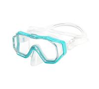 CNMTCCO Masque Plongée Enfant, Masque Tuba Anti-Buée Anti-Fuite, avec Masque Nasal et Sangle élastique Réglable Vue Panoramique HD à 180°, pour 4-16 Ans Garçons et Filles