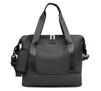 CNMTCCO Sac 40x20x25 Ryanair Valise Cabine 45x36x20 Easyjet Petit Sac de Voyage Extensible Bagage Avion Sac de Sport pour Voyage Sport Sac Weekend avec Bandoulière (Noir)