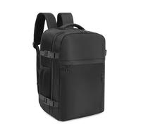 CNMTCCO Sac a Dos Voyage Cabine Avion Bagages Cabine 40x20x25 pour Ryanair sous Siège Femme Homme Bagage à Main 20L Sac à Dos pour Ordinateur Portable avec Poche Antivol et Port de Charge Noir