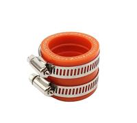 CNMVCJSAR Carburateur Carb pour MIKUNI Moto Carburateur Caoutchouc 33 35 40 45mm Adaptateur Entrée Tuyau D'admission pour OKO Carburateur Manchon Kit Carburateur(Orange,45mm)