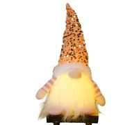 Cnnome de Noël de 30,5 cm avec Figurines en Peluche à Paillettes, GNOME à Piles, décoration scandinave Festive pour Les Vacances, l'hiver, la Maison, la Cuisine, la bibliothèque, Appartement et