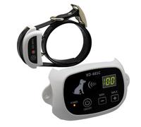 CNNONE KD-661C Système de clôture électronique sans Fil Rechargeable étanche pour Animaux de Compagnie 1/2 Chien Blanc pour 1 Chien