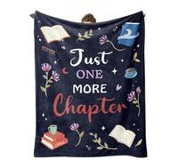 cnnouart Couverture cadeau pour les amateurs de livres - Cadeau de bibliothécaire - Cadeau de lecture pour lecteurs/nerfs de livre/rat de bibliothèque (130 x 150 cm)