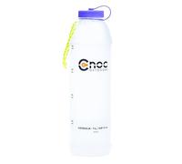 Cnoc Outdoors Vesica Bouteille d'eau pliable, large goulot violet, filetage 42 mm, compatible BeFree