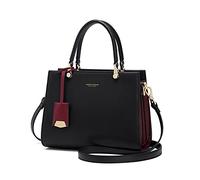 Cnoles AONELAS Sac à main fourre-tout en cuir de vache de taille moyenne pour femme avec poignée