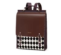 Cnoles Sacs à dos Casual sac à dos pour ordinateur portable femme et homme en cuir imperméable élégant sacs à dos pour femme en cuir sac à bandoulière Daypack pour l'école bureau