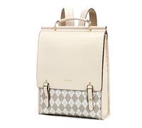 Cnoles Sacs à dos Casual sac à dos pour ordinateur portable femme et homme en cuir imperméable élégant sacs à dos pour femme en cuir sac à bandoulière Daypack pour l'école bureau