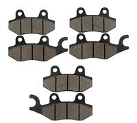 Cnornus Plaquettes de Frein Avant et Arrière pour Yamaha XTZ750 XTZ 750 Super Tenere 750 1989-1995 YFZ450 YFZ 450 RY/RZ (Quad) 2009-2010