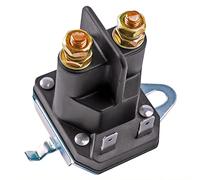 Cnornus Relais de solénoïde de démarreur Interrupteur magnétique 12 V Pour tondeuse Trombetta 862-1241-211-12 Pour tondeuse à gazon, motoneige, chariot de golf, tracteurs de pelouse 532192507