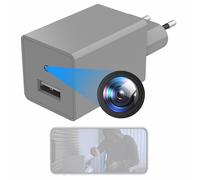 cnou Camera Espion WiFi 1080P caméra de Surveillance sans Fil - Gray | Chargeur USB,1080p HD,détection de mouvement, Wi-Fi 2,4G,sécurité intérieure,appli mobile,visio et surveillance à distance