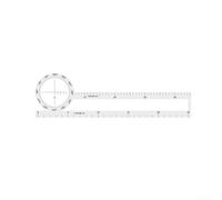 CNP-2 Règle de navigation professionnelle conçue pour la formation aéronautique et l'utilisation de graphiques papier avec conversion d'échelle et mesure d'angle