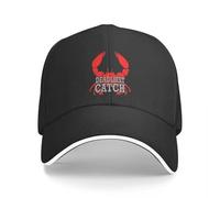 CNQPJKYAQ Crabe Deadliest Catch Essential, Casquette de Baseball Luxury Sun Hat pour Enfants Baseball pour Hommes Femmes
