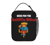 CNQPJKYAQ Sac à Lunch Isolant, Bol Benito, Portoricain Bads Bunnys Spectacle de mi-Temps 2026, Produit Boîte Alimentaire Refroidisseur Thermique Bento Boîte Bento pour Le Bureau