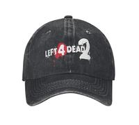 CNQPJKYAQ Unissex Left 4 Dead 2 Squad Casquettes imprimées Vintage en Coton Vieilli réglable
