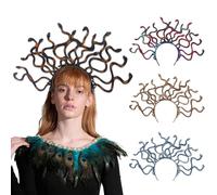 Cnrfeoap Bandeau vintage mythe grec ancien pour Halloween, cosplay, accessoire de mode, postiches pour améliorer