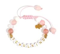 Cnrfeoap Bracelet léger en acrylique avec breloque en forme de lettre pour filles - Pour une tenue décontractée et un cadeau d'anniversaire unique, taille unique, Comme décrit