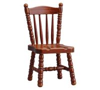 Cnrfeoap Chaise figurine de meubles pour construction à l'échelle 1/12 motivée par des maisons de poupées historiques accessoires maisons de poupée miniatures