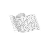 Cnrfeoap Hamac Arboreal Habitat Grand hamac vert en ABS avec ventouses puissantes pour terrarium vertical en verre Décoration à suspendre