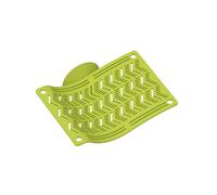 Cnrfeoap Hamac Arboreal Habitat Grand hamac vert en ABS avec ventouses puissantes pour terrarium vertical en verre Décoration à suspendre