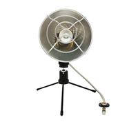 Cnrfeoap Instants Chauffage alimenté par la chaleur pour terrains de camping, pêche sur glace, voyage, résistant aux intempéries, en acier inoxydable, cuivre, alliage d'aluminium léger