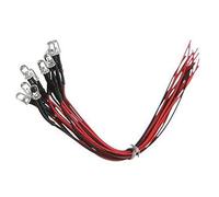 Cnrfeoap Lot de 10 lumières LED pré-câblées pour clignotants de voiture de 5 V à 12 V, compatibilité et installation facile