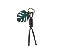 Cnrfeoap Minimalists Palms Porte-fronde Design rétro en cuir Décoration de sac Style rétro